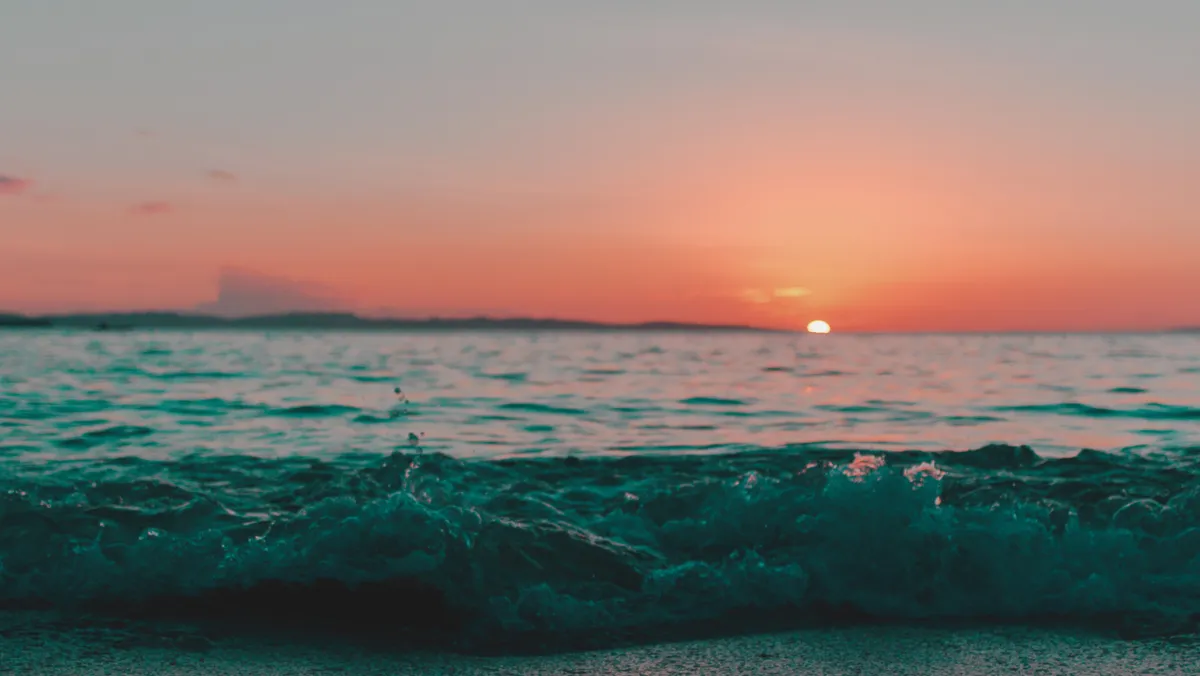 Ocean sunset